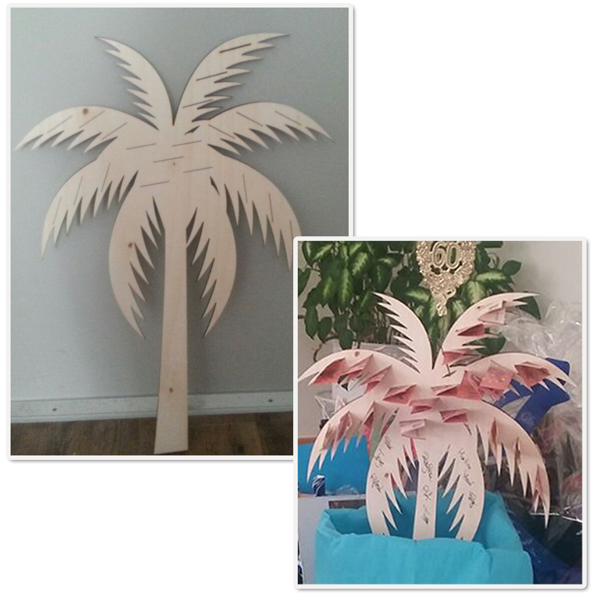 Geldgeschenk Palme